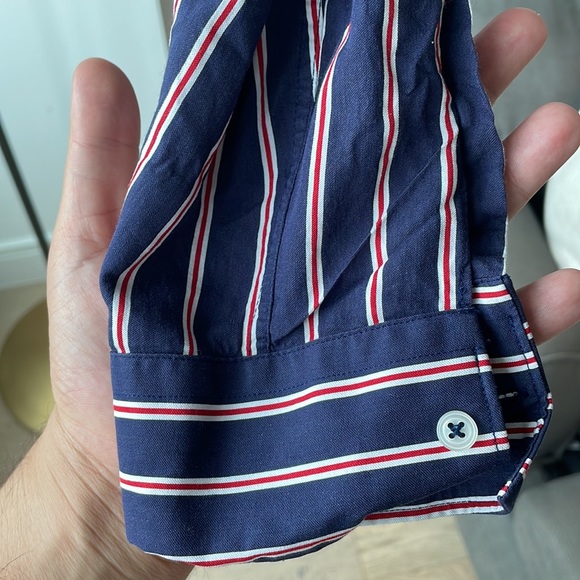 ZARA STRIPED SHIRT - Picture 3 of 4